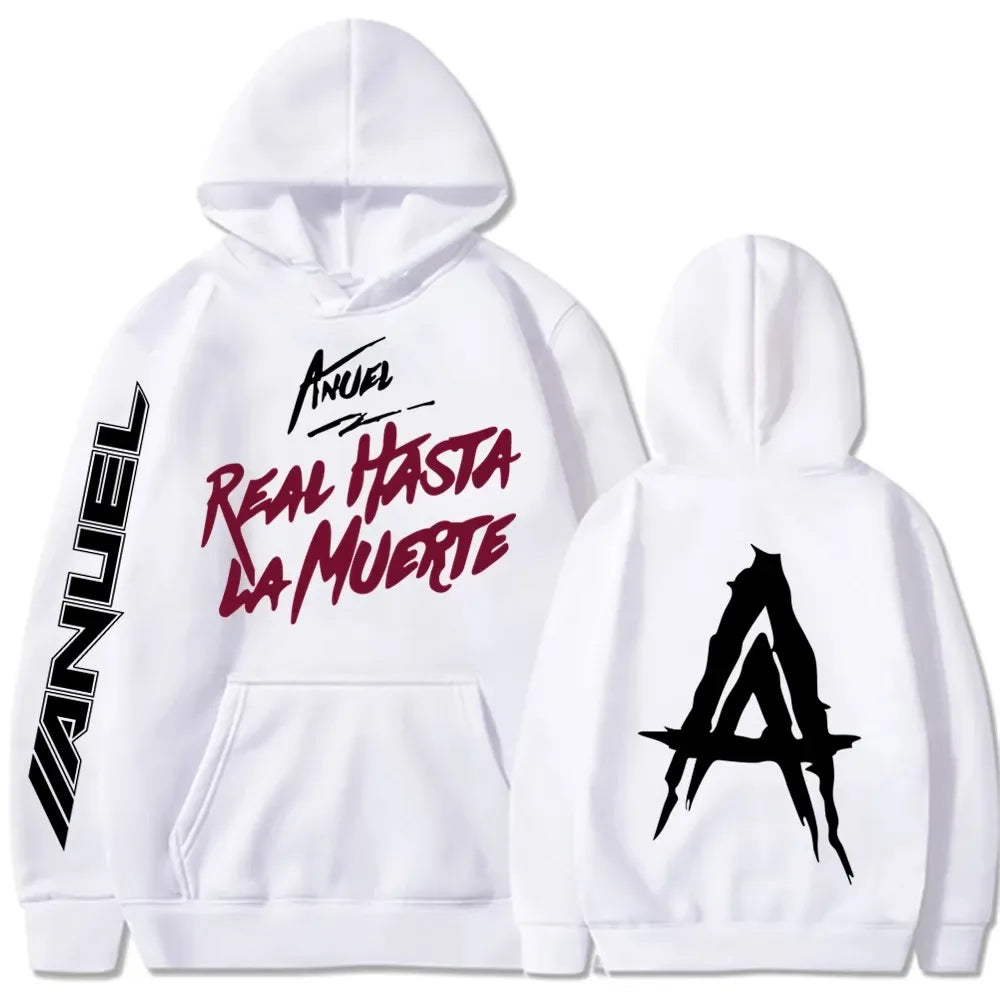 Anuel AA Hoodie - Unisex Graphic Print Sweatshirt for Fans - ClothesComing