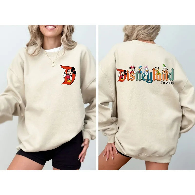 Disneyland Mickey and Friends Sweatshirt - ClothesComing