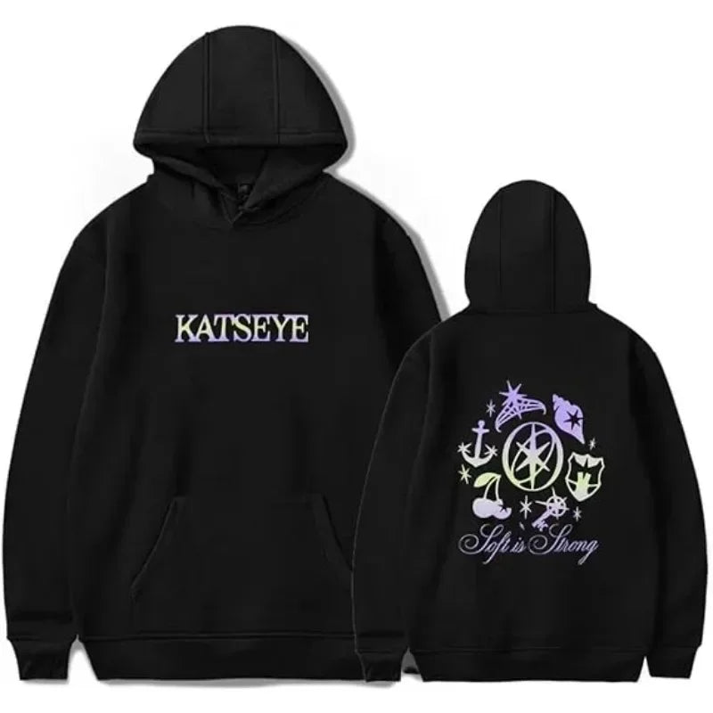 Katseye Oversized Hoodie - Unisex Casual Thick Fleece Sweatshirt - ClothesComing
