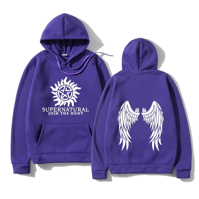Supernatural Hoodie - Unisex Casual Streetwear Sweatshirt - ClothesComing