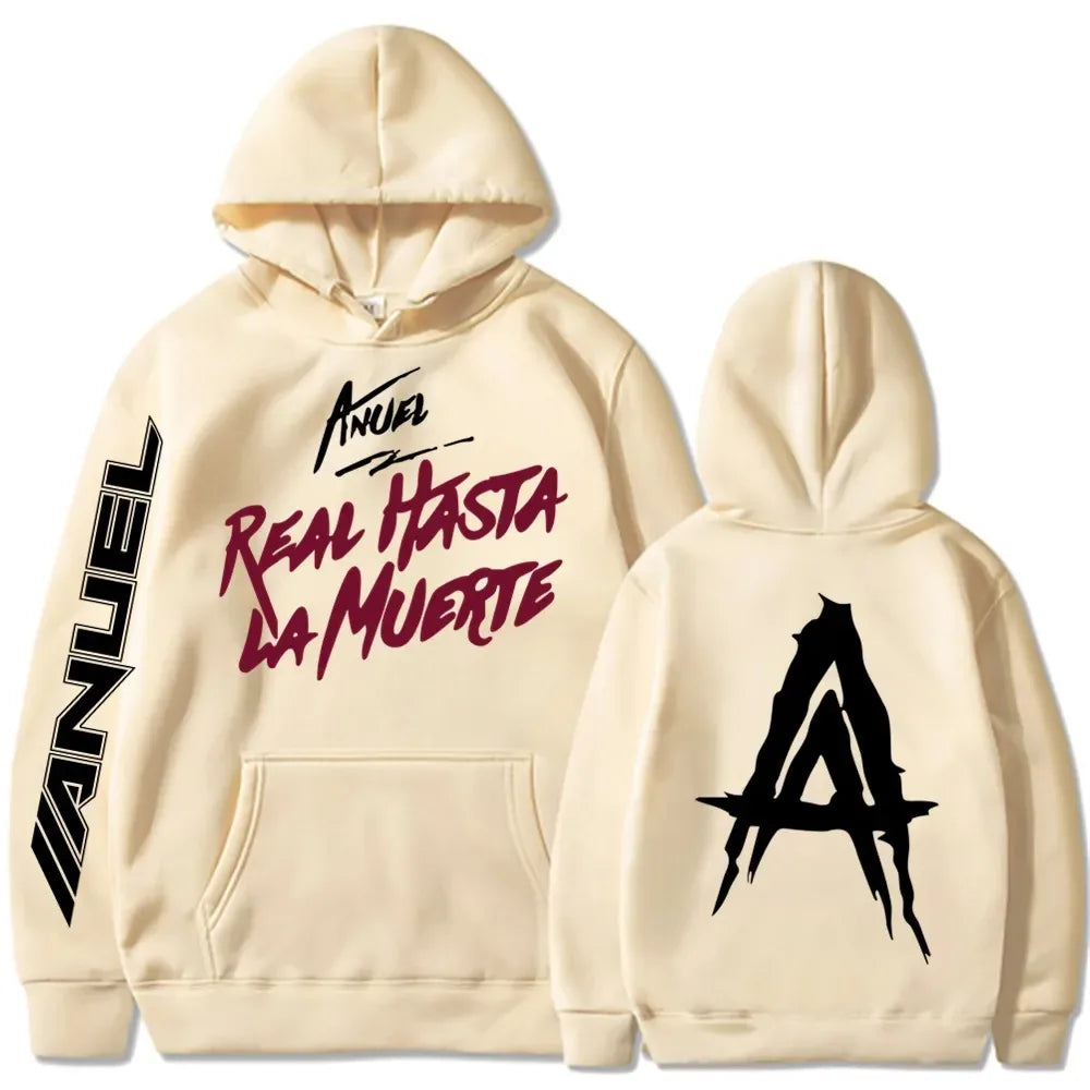 Anuel AA Hoodie - Unisex Graphic Print Sweatshirt for Fans - ClothesComing