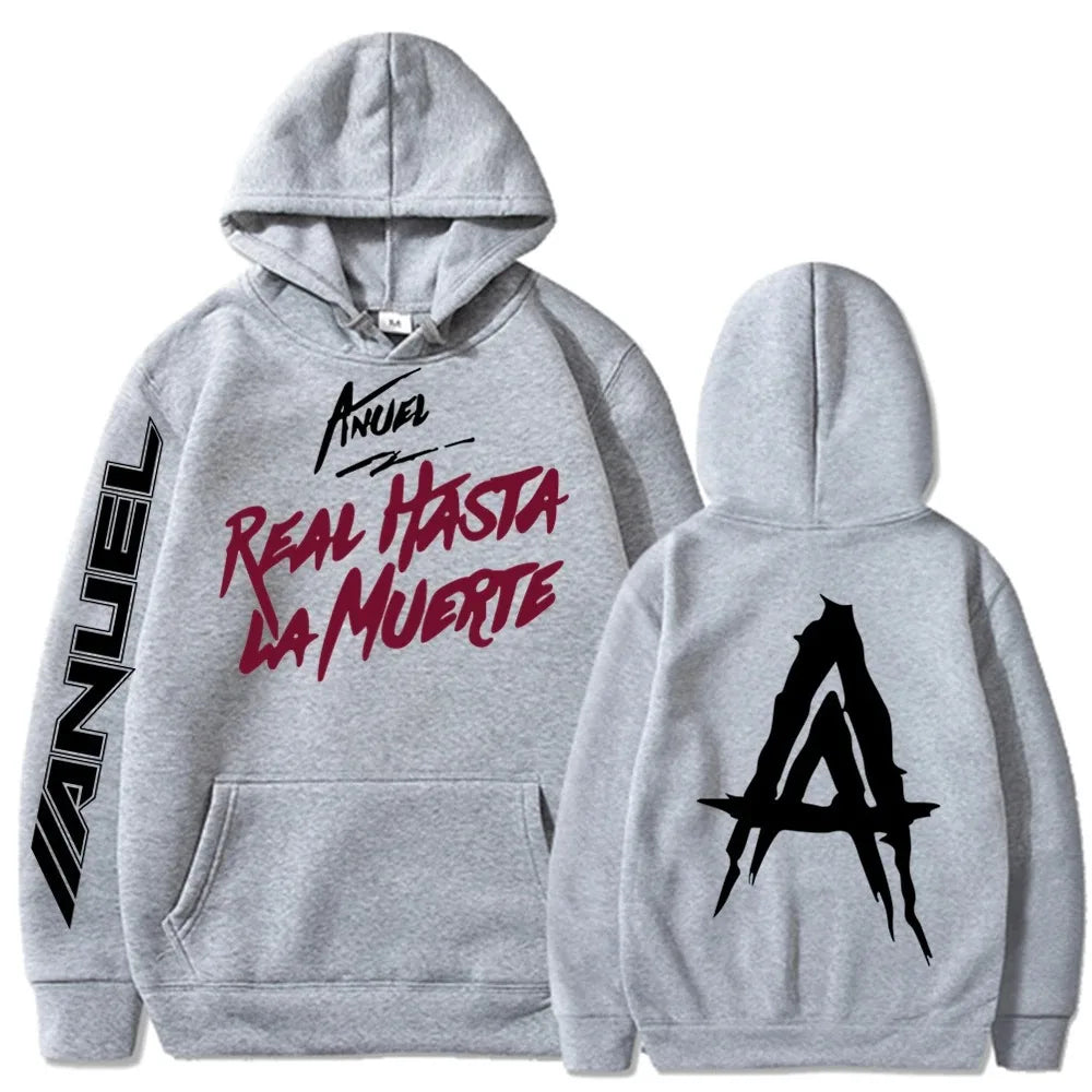 Anuel AA Hoodie - Unisex Graphic Print Sweatshirt for Fans - ClothesComing