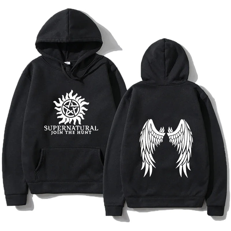 Supernatural Hoodie - Unisex Casual Streetwear Sweatshirt - ClothesComing