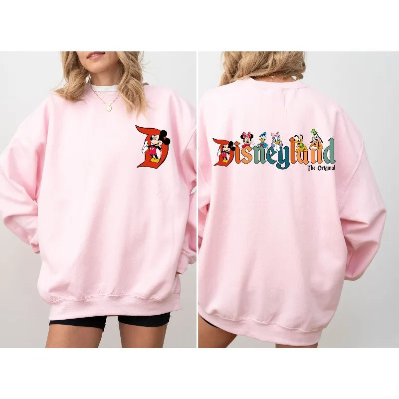 Disneyland Mickey and Friends Sweatshirt - ClothesComing