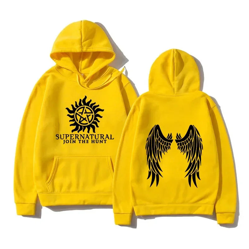 Supernatural Hoodie - Unisex Casual Streetwear Sweatshirt - ClothesComing