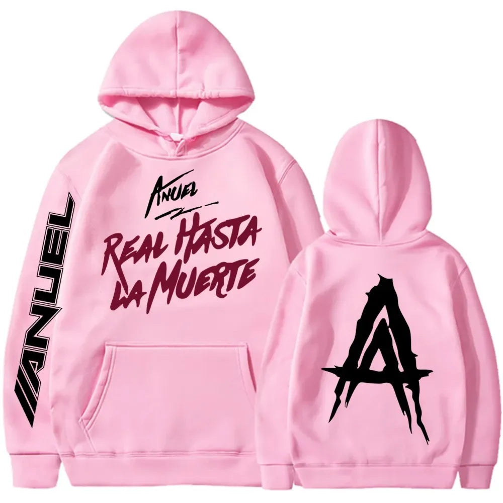 Anuel AA Hoodie - Unisex Graphic Print Sweatshirt for Fans - ClothesComing