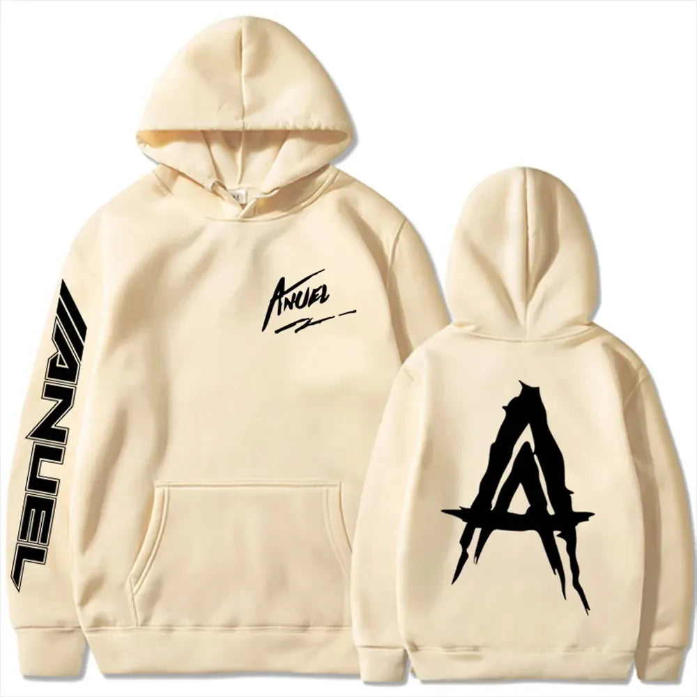 Anuel AA Hoodie - Unisex Graphic Print Sweatshirt for Fans - ClothesComing